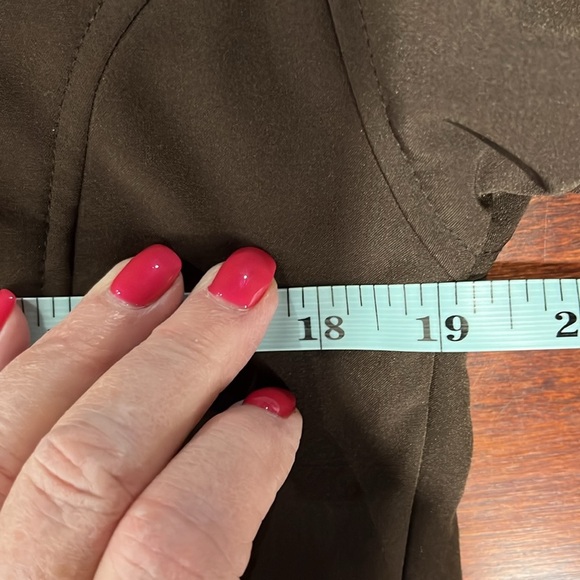 Black Diamond Aspen Ski Jacket S Chocolate Brown Full Zip Pockets Mock Neck EUC - Picture 15 of 16